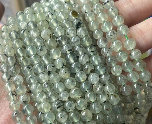 Multi Materials/Sizes of Crystal Bead Strands