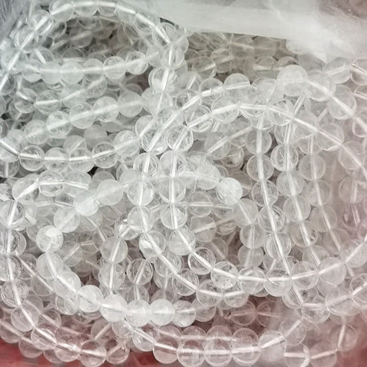 Clear Quartz Bead Bracelets