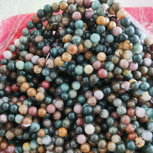 Ocean Jasper Bead Bracelets