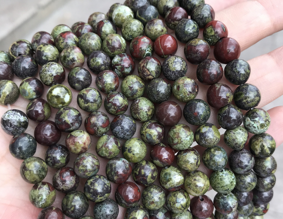 Multi Materials/Sizes of Crystal Bead Strands