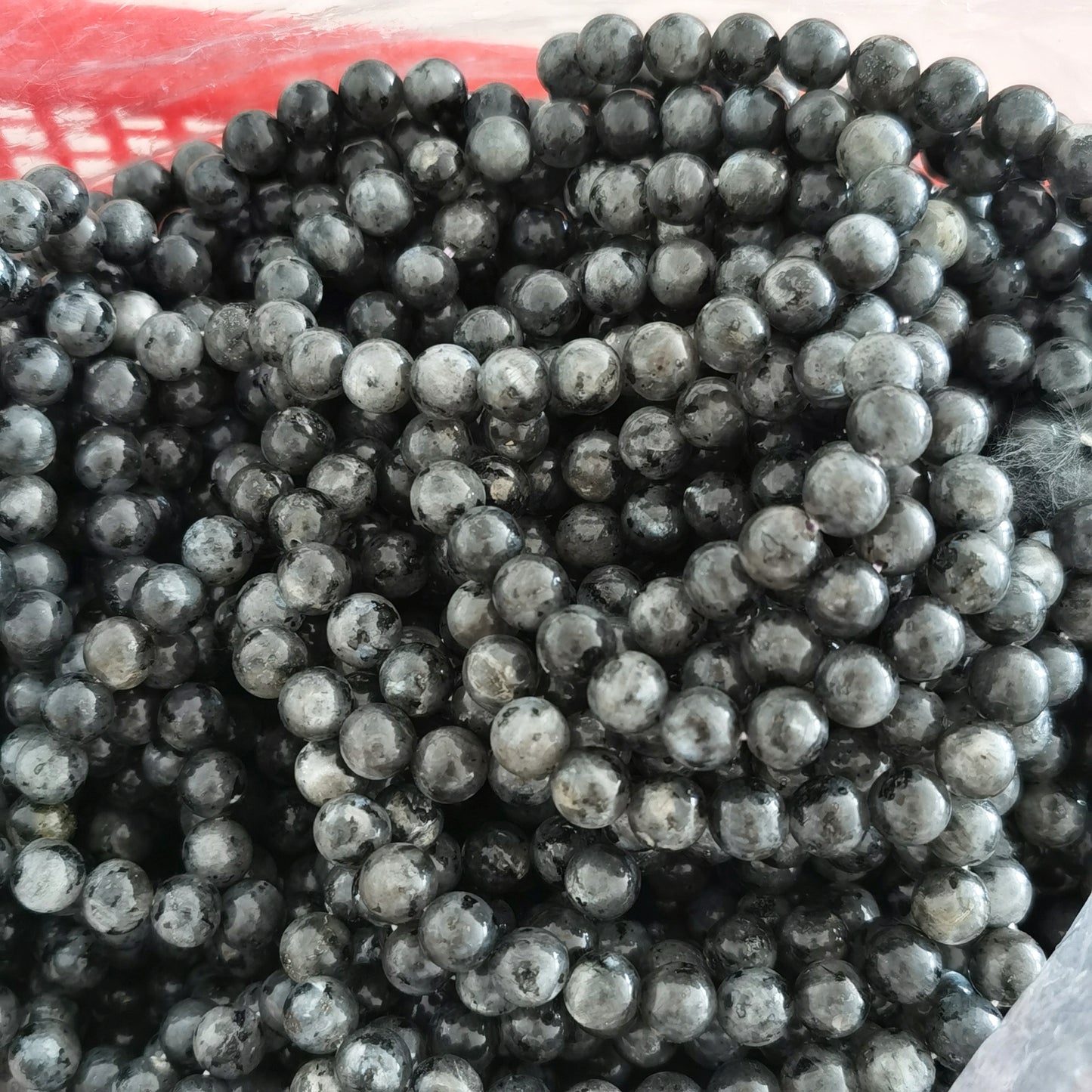 Larvikite Bead Bracelets
