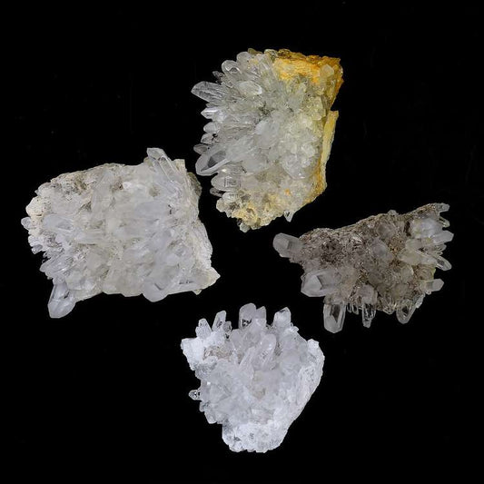 Clear Quartz Chrysanthemum Cluster Specimen