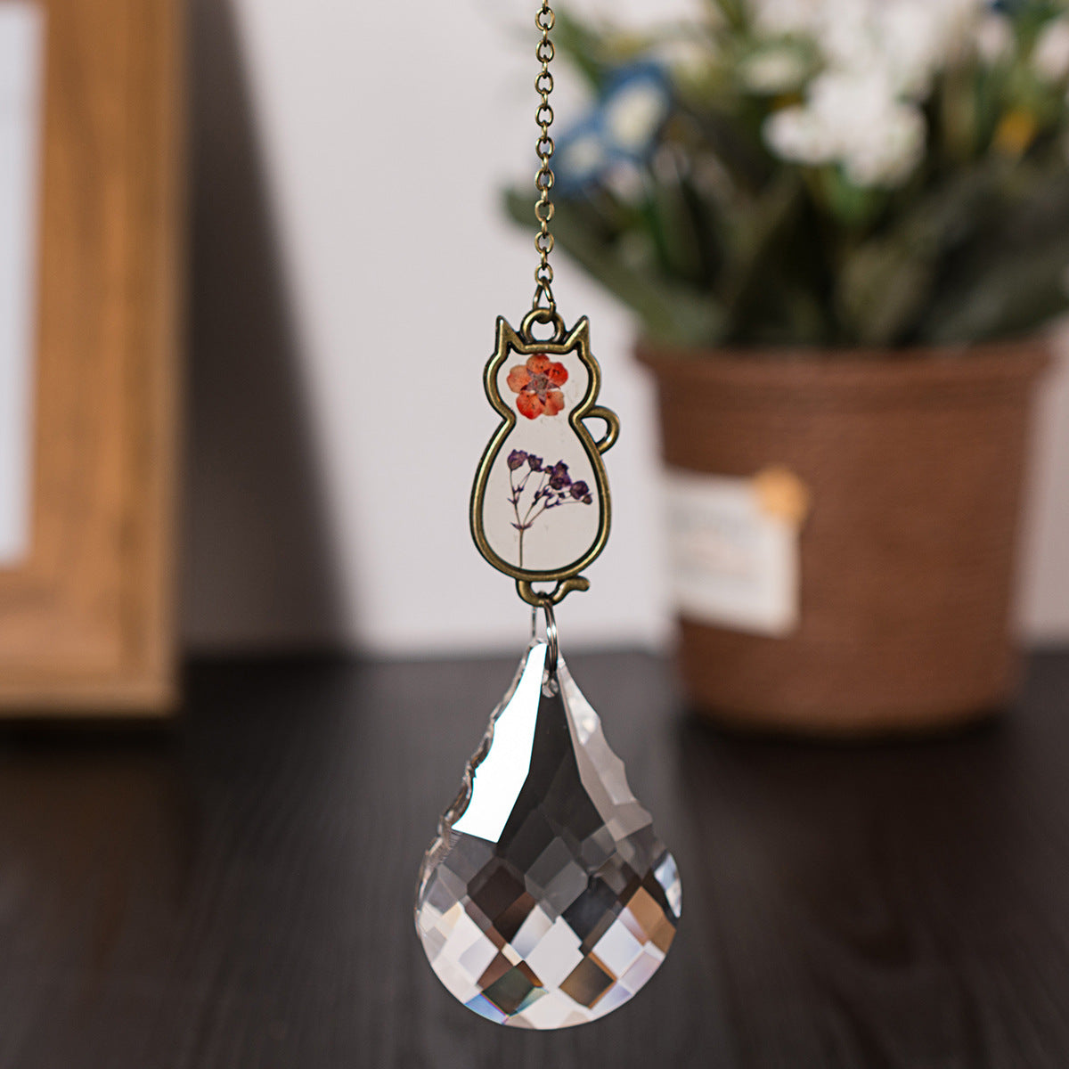 Cat Pendant Suncatcher Ornaments