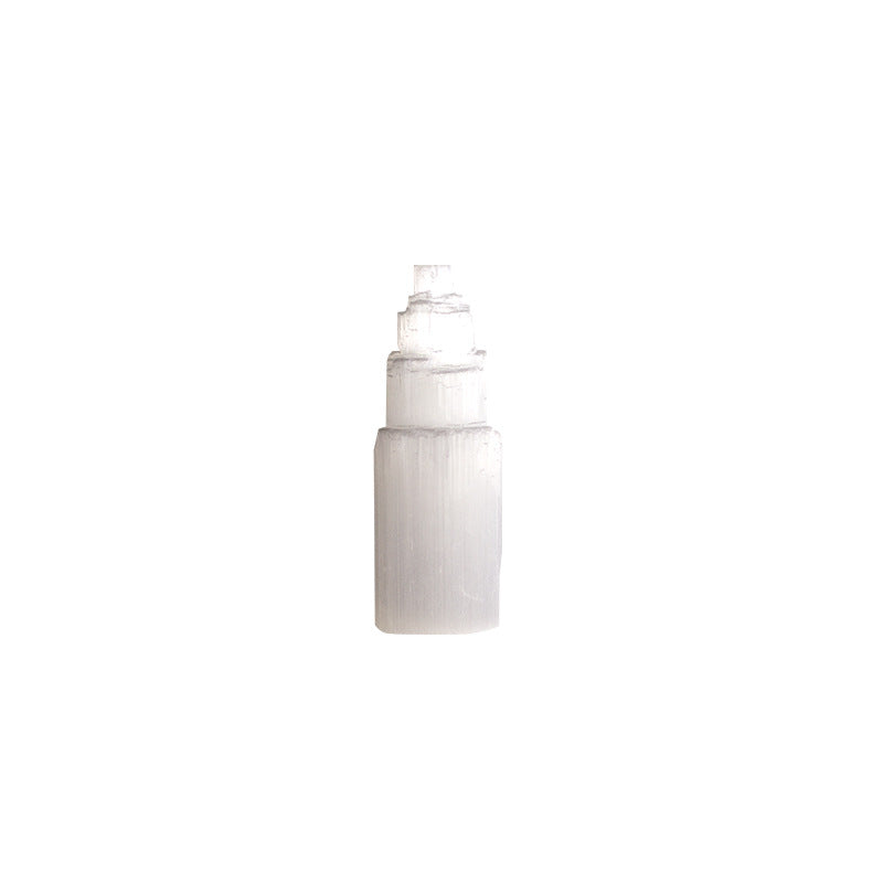 Selenite Tower Ornaments for Energy Healing