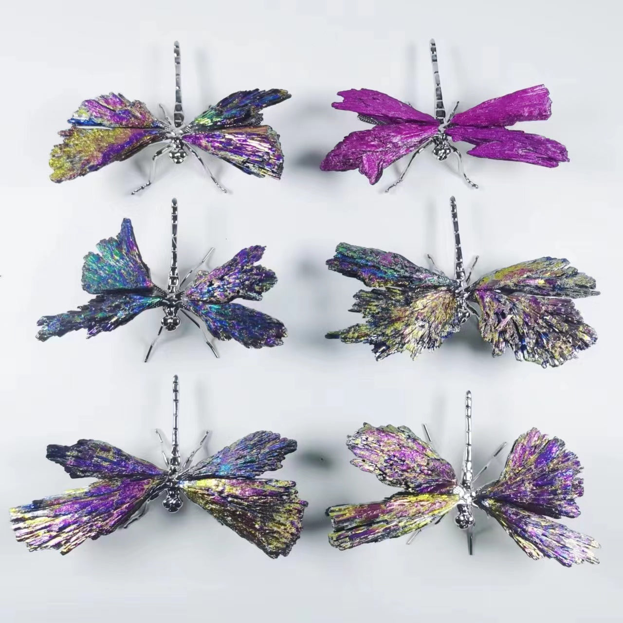 Aura Tourmaline Dragonfly Craft