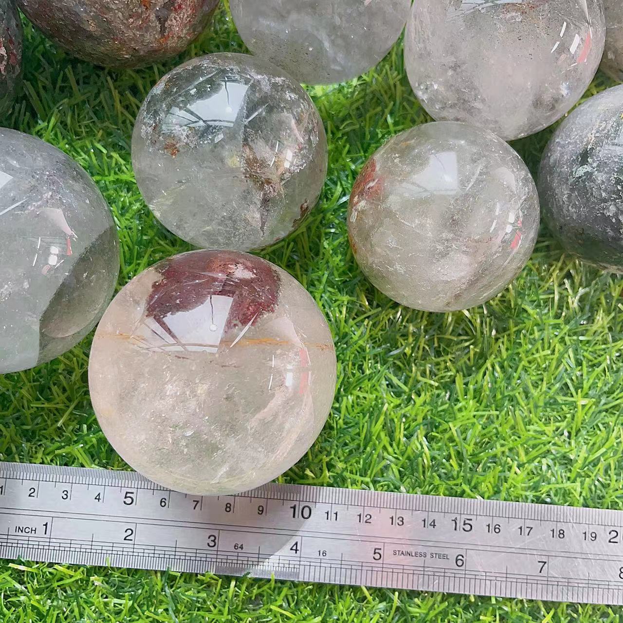 Phantom Quartz Spheres