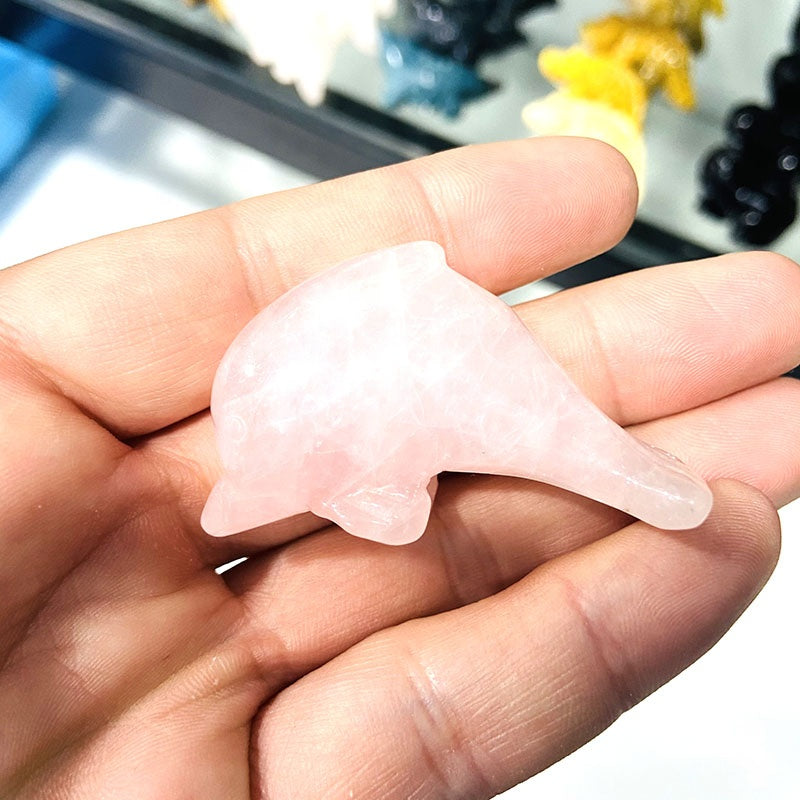 Crystal Gemstone Dolphin 2 Inch /2.5 Inch