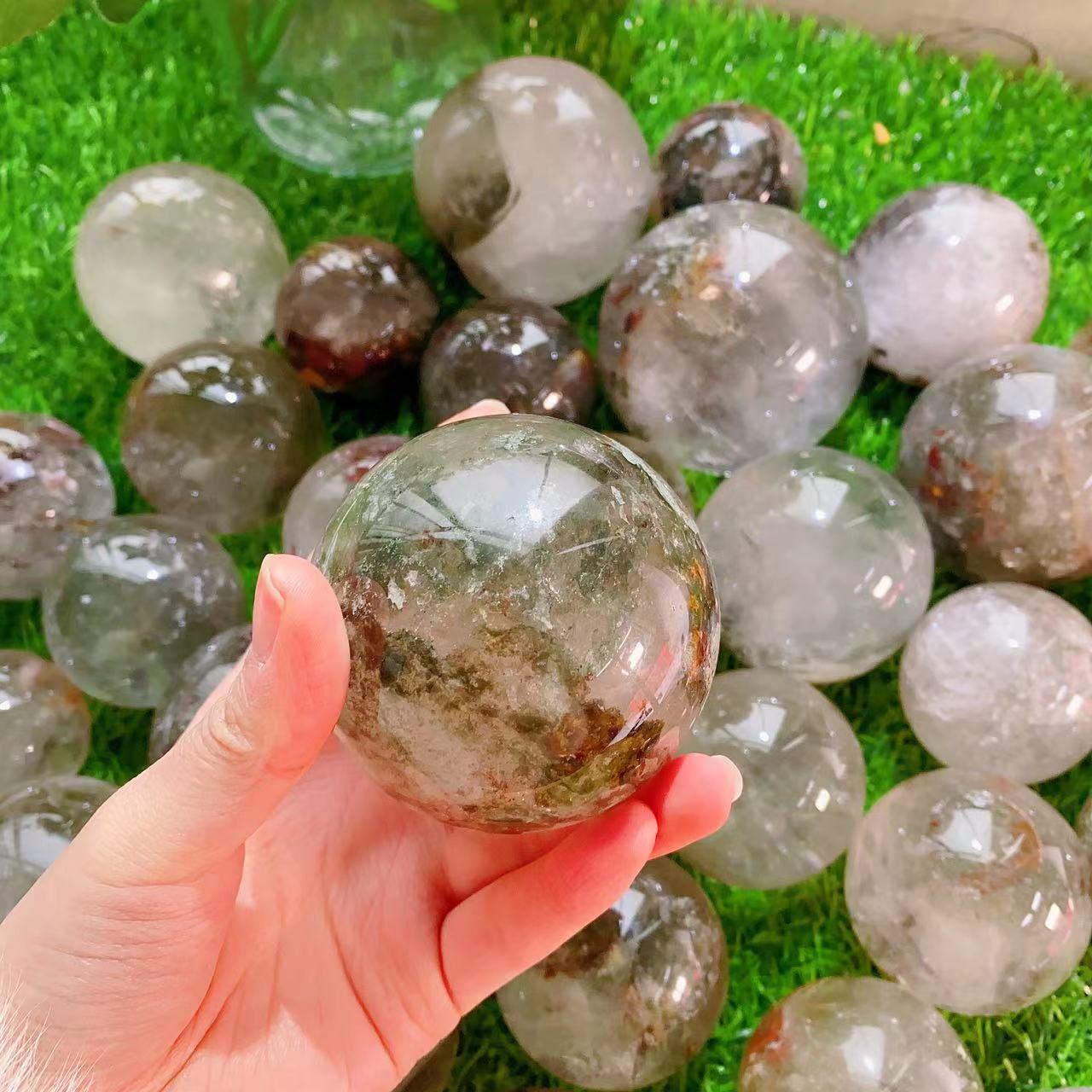Phantom Quartz Spheres
