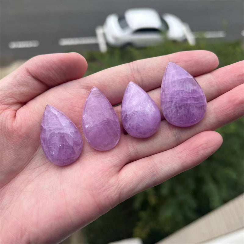 Water Drop Kunzite Pendants