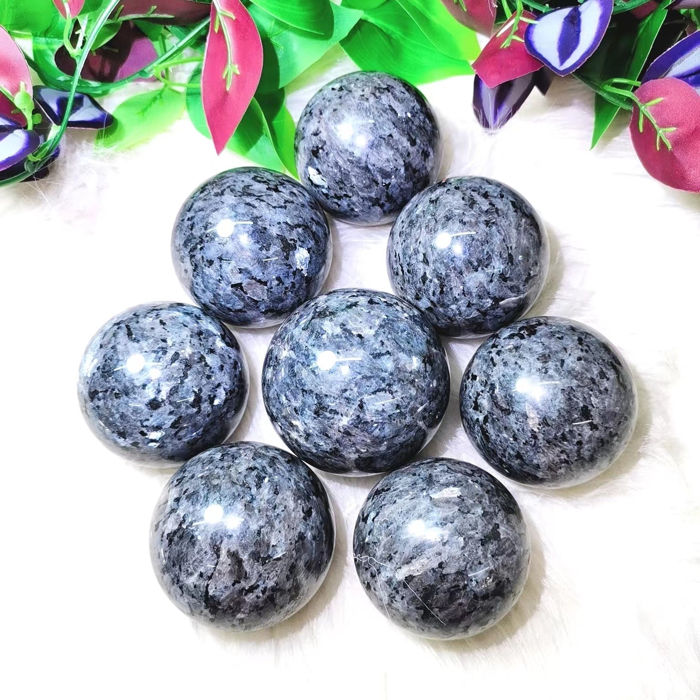 Larvikite Spheres