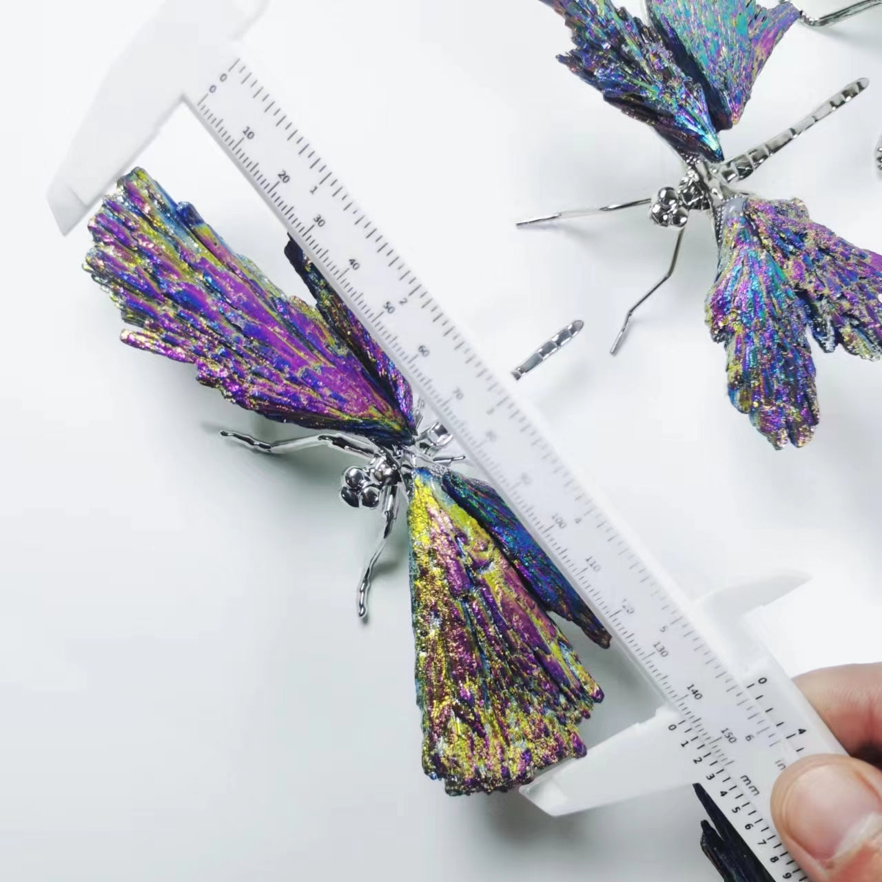 Aura Tourmaline Dragonfly Craft