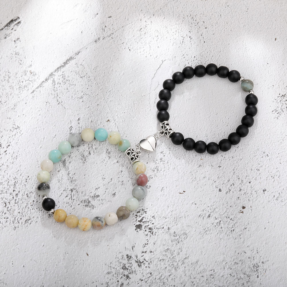 Couple Lovers Magnetic Attraction Double Bracelets