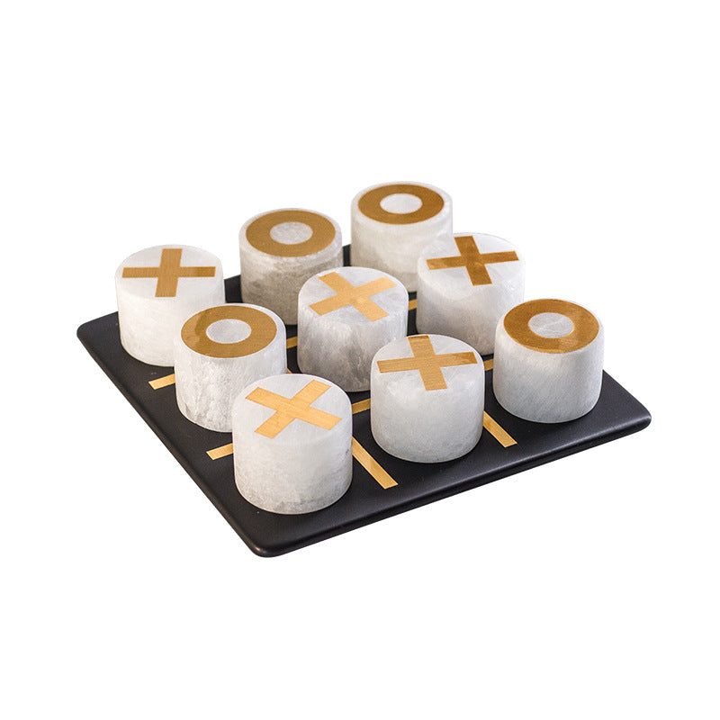 Selenite Chessboard Home Ornaments