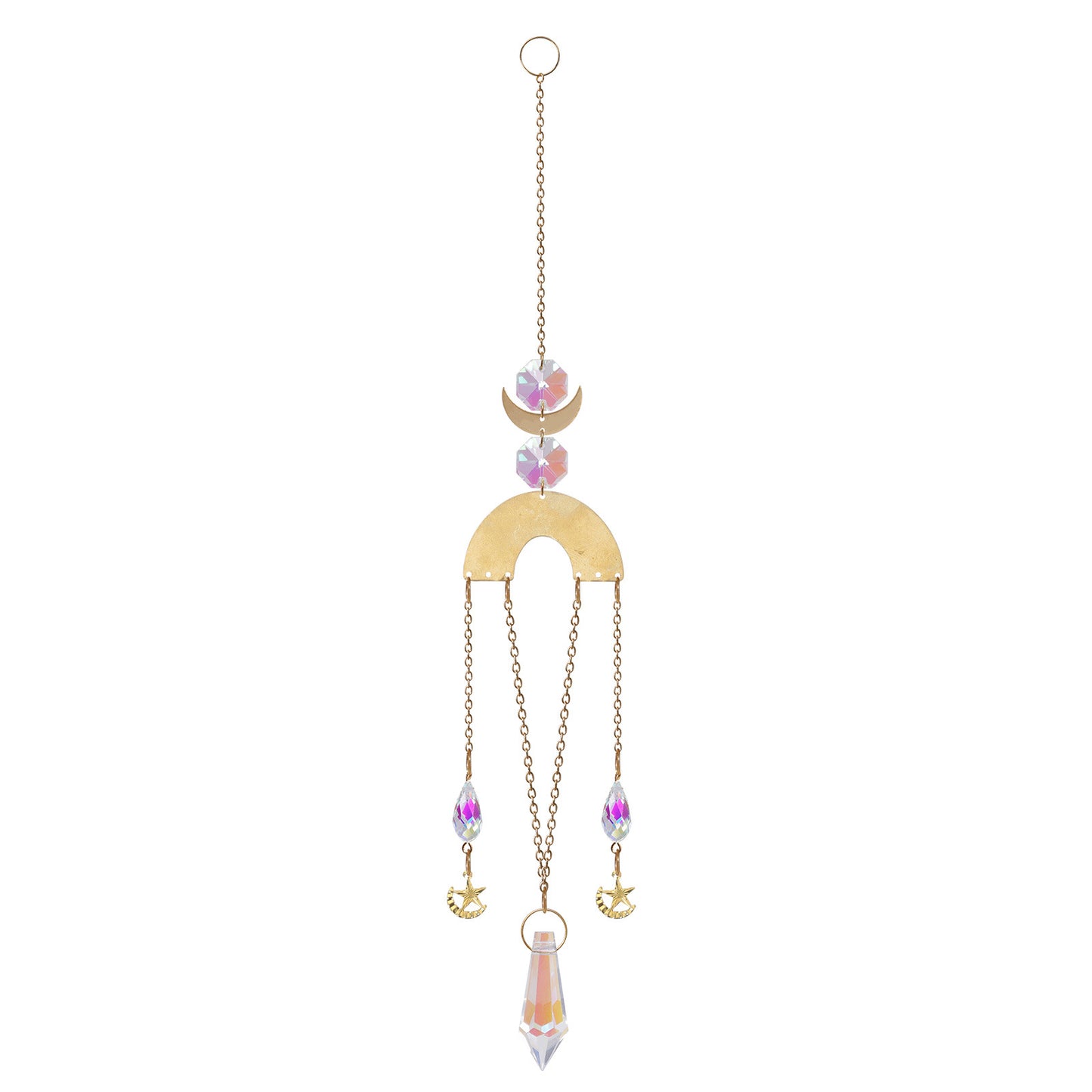 Metal Slice Colorful Pendant Suncatcher Ornaments