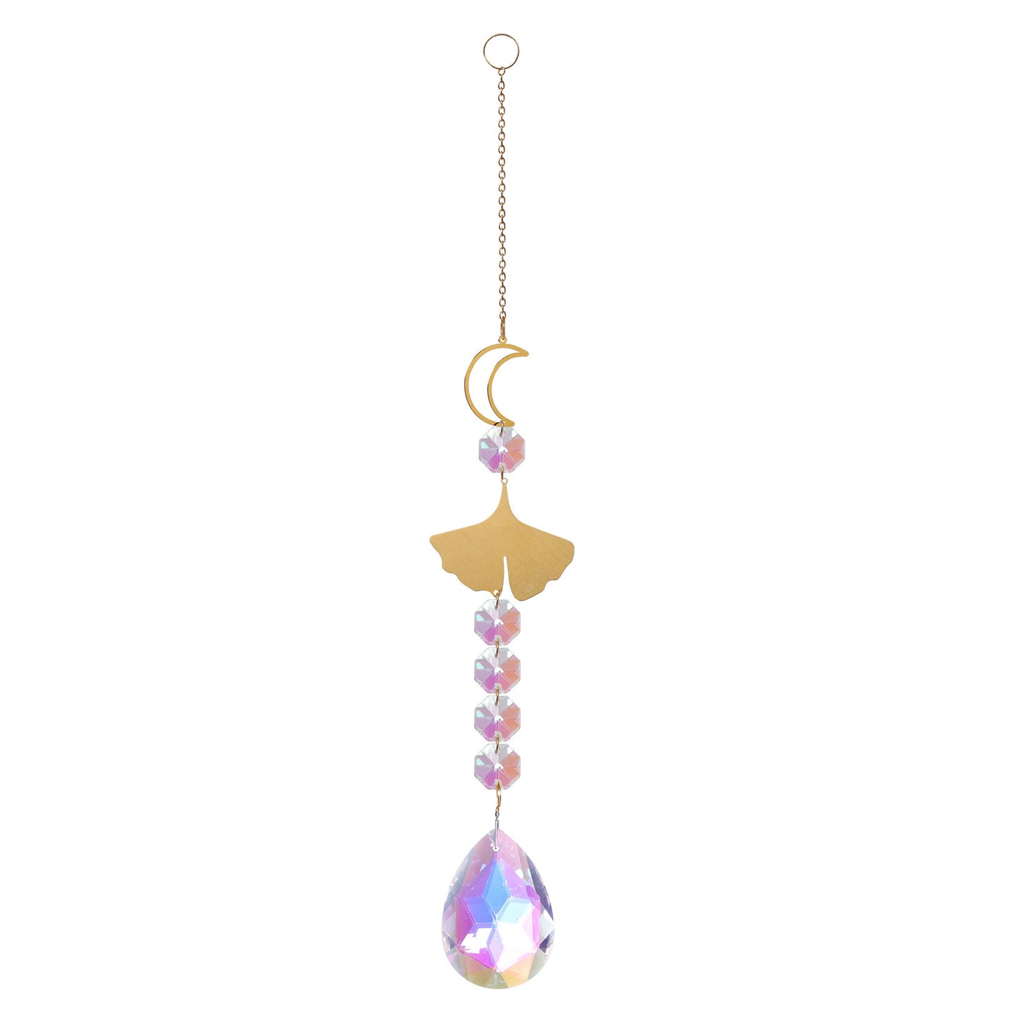 Metal Slice Colorful Pendant Suncatcher Ornaments