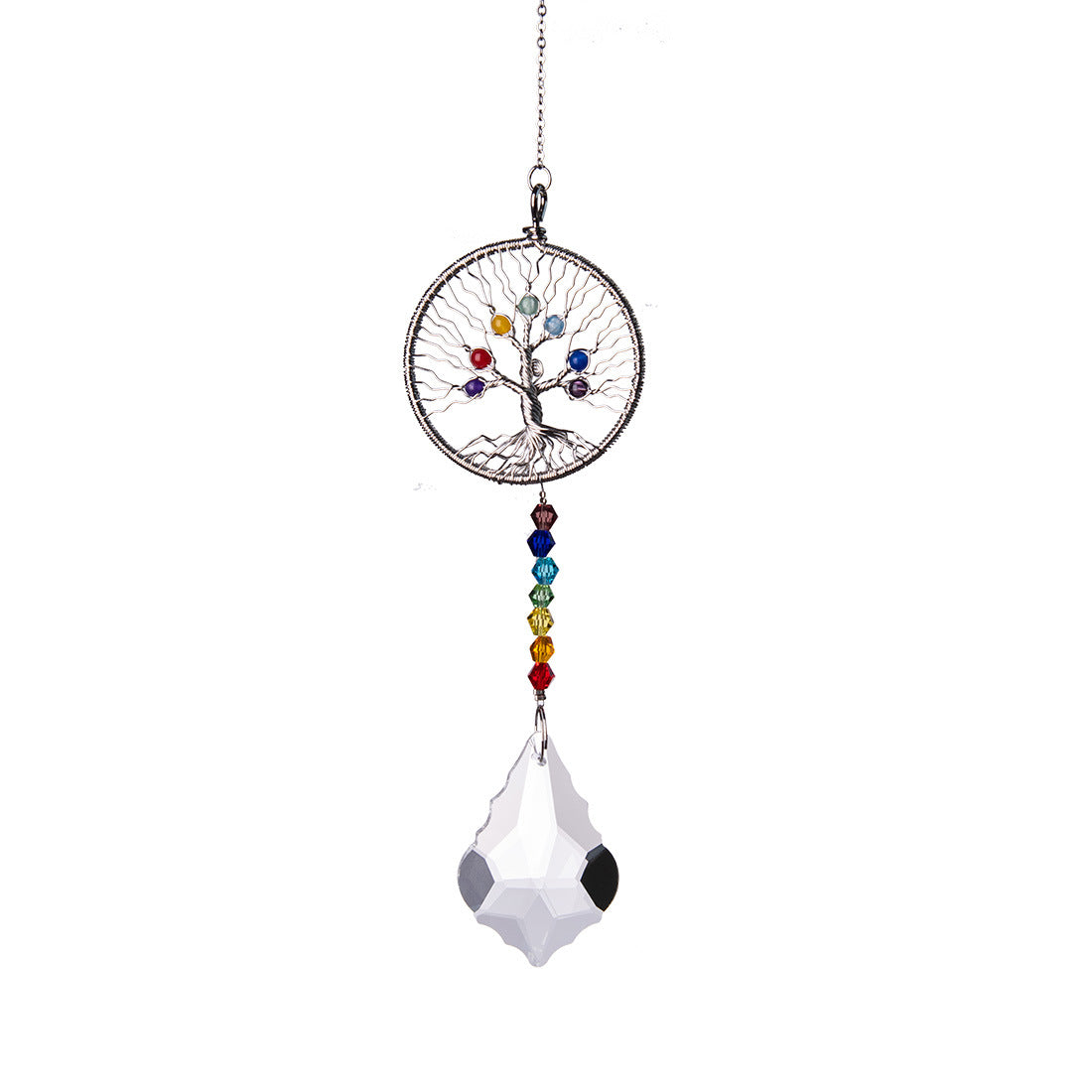 7 Chakra Life Tree Suncatcher Ornaments