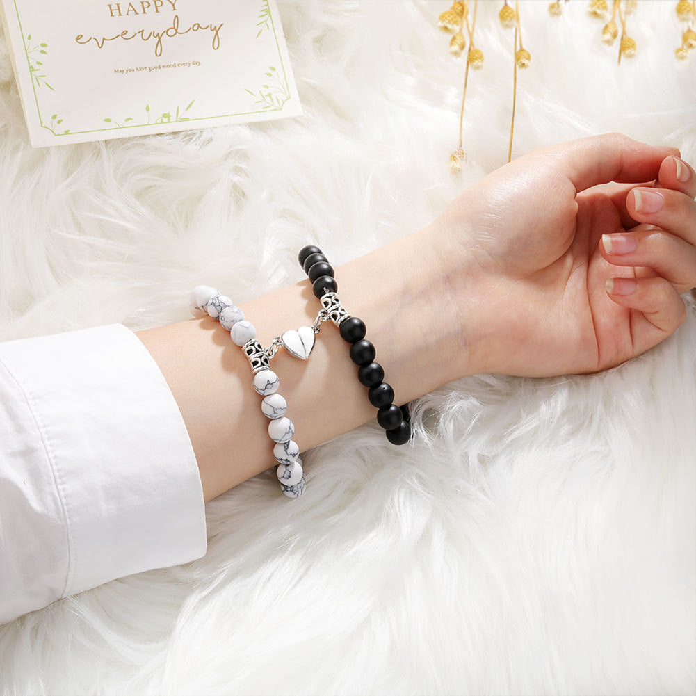 Couple Lovers Magnetic Attraction Double Bracelets