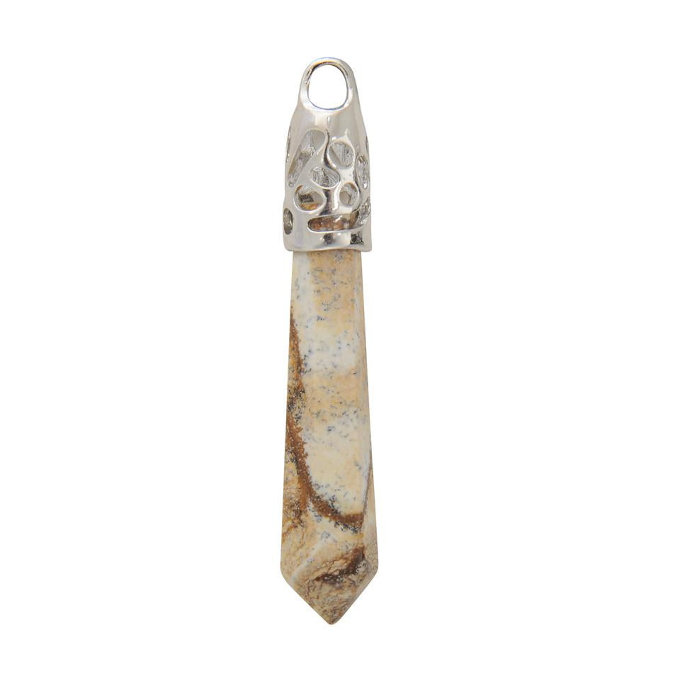 Natural Crystal Pendulum Pendants for Necklace
