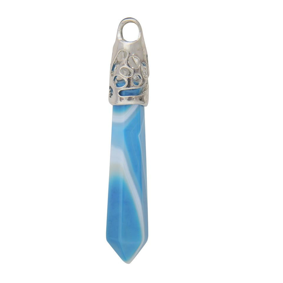 Natural Crystal Pendulum Pendants for Necklace