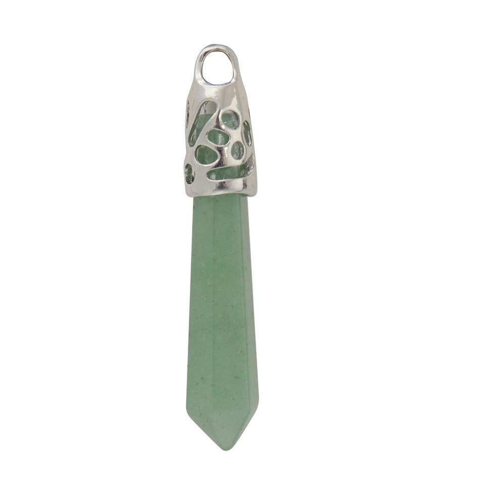 Natural Crystal Pendulum Pendants for Necklace