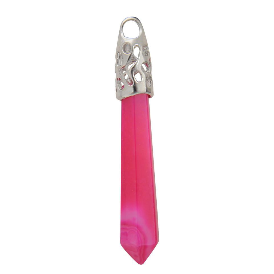 Natural Crystal Pendulum Pendants for Necklace