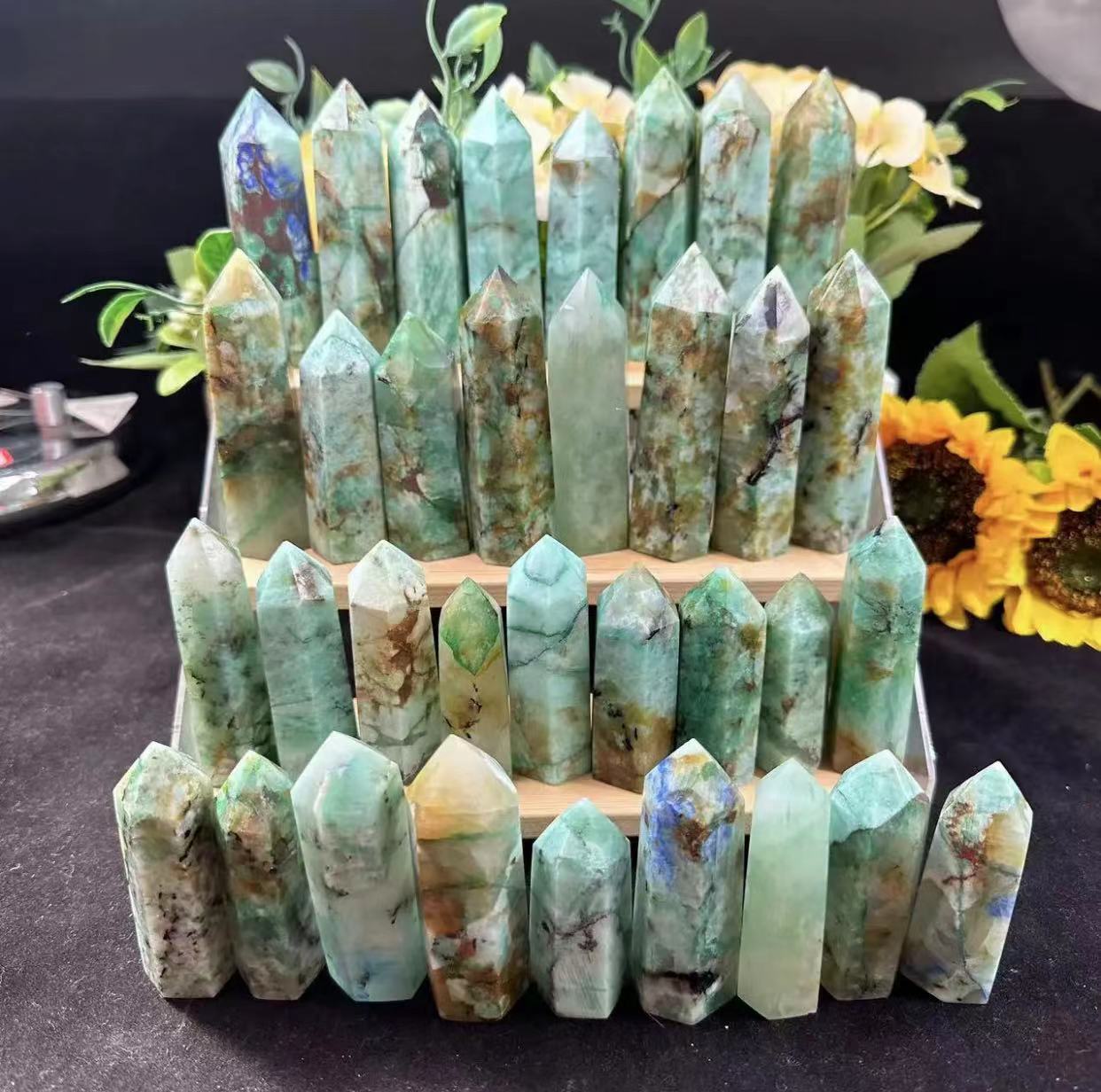 Chrysocolla Points