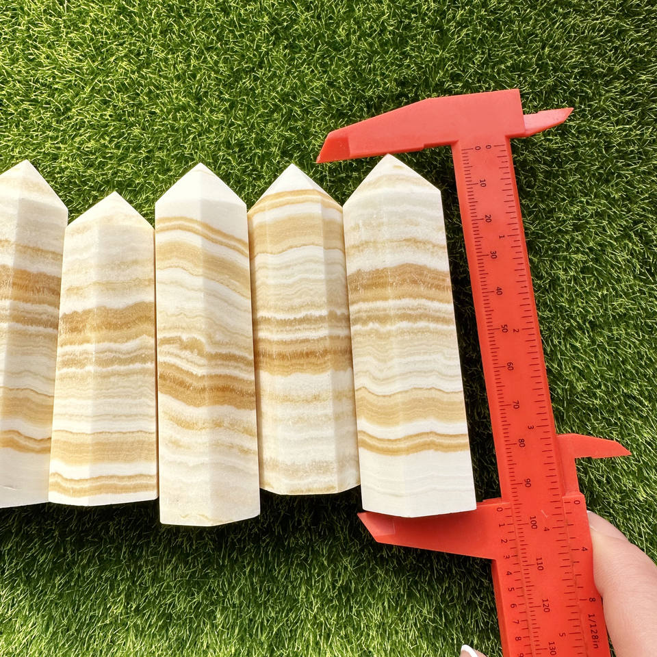 Yellow Calcite Points