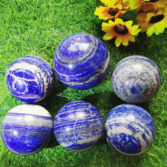 Lapis Lazuli Spheres