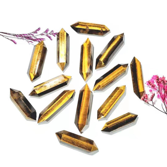 Double Point Tiger Eye Point Wands