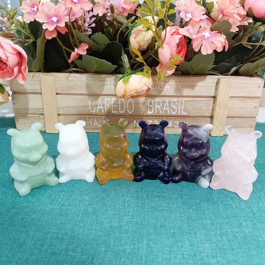 Crystal Bear Carvings