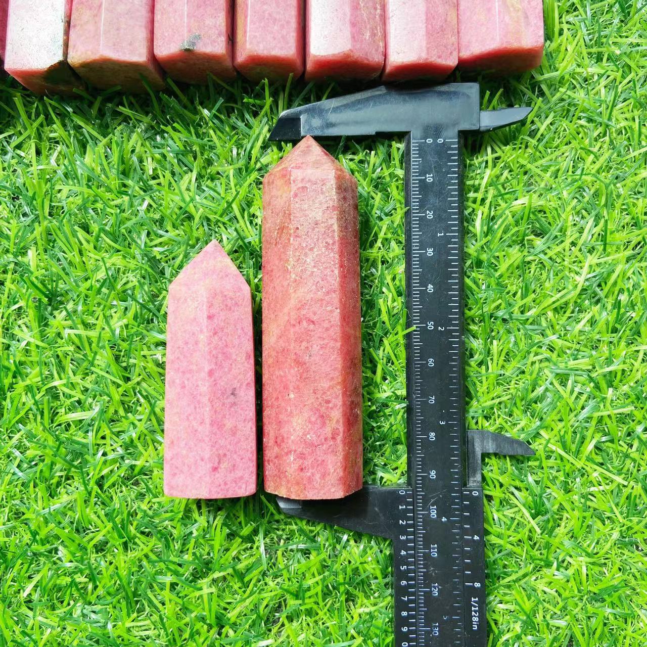 Rhodonite Point Wands