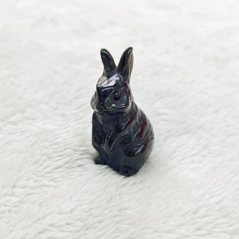 Crystal Small Rabbits Carvings 5CM
