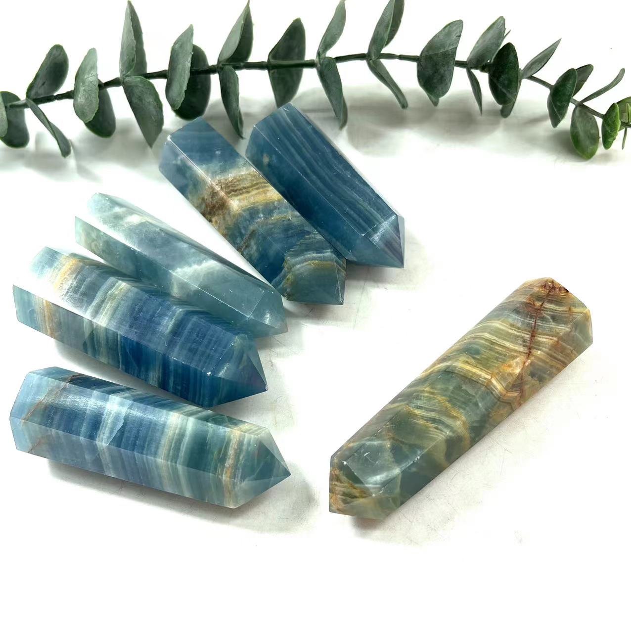 Blue Onyx Point Wands
