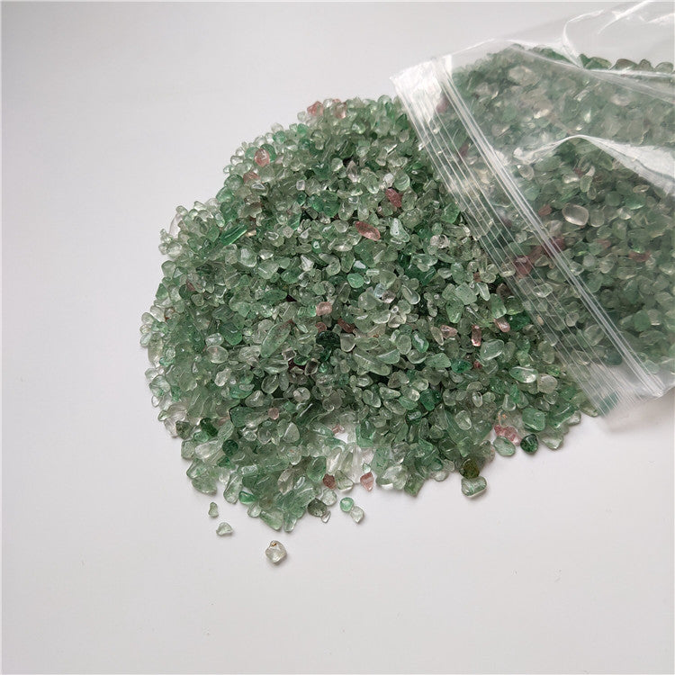 Green Strawberry Quartz Chips