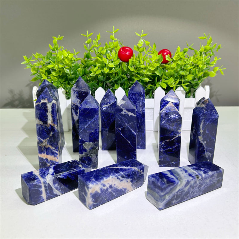 Sodalite Point Wands