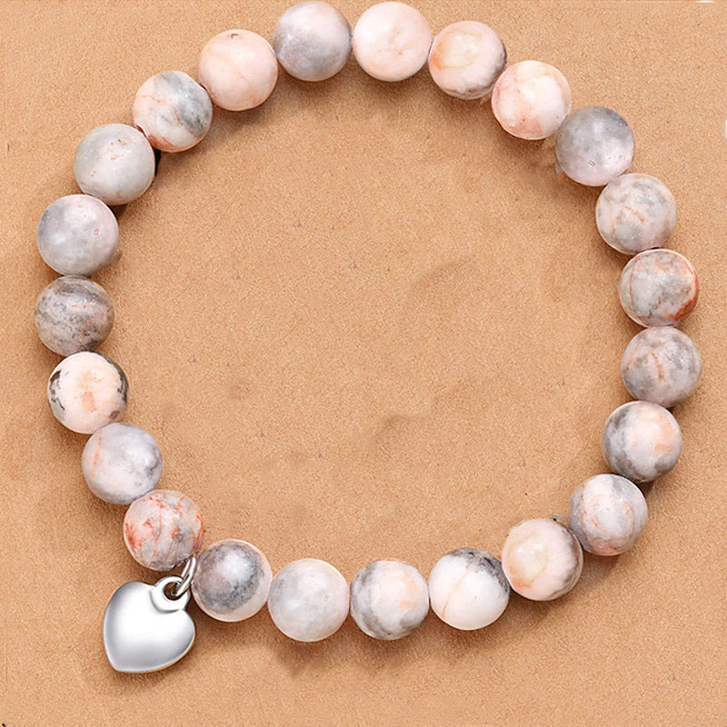 Crystal Bead Compass/Heart/Elephant/Life Tree Bracelets