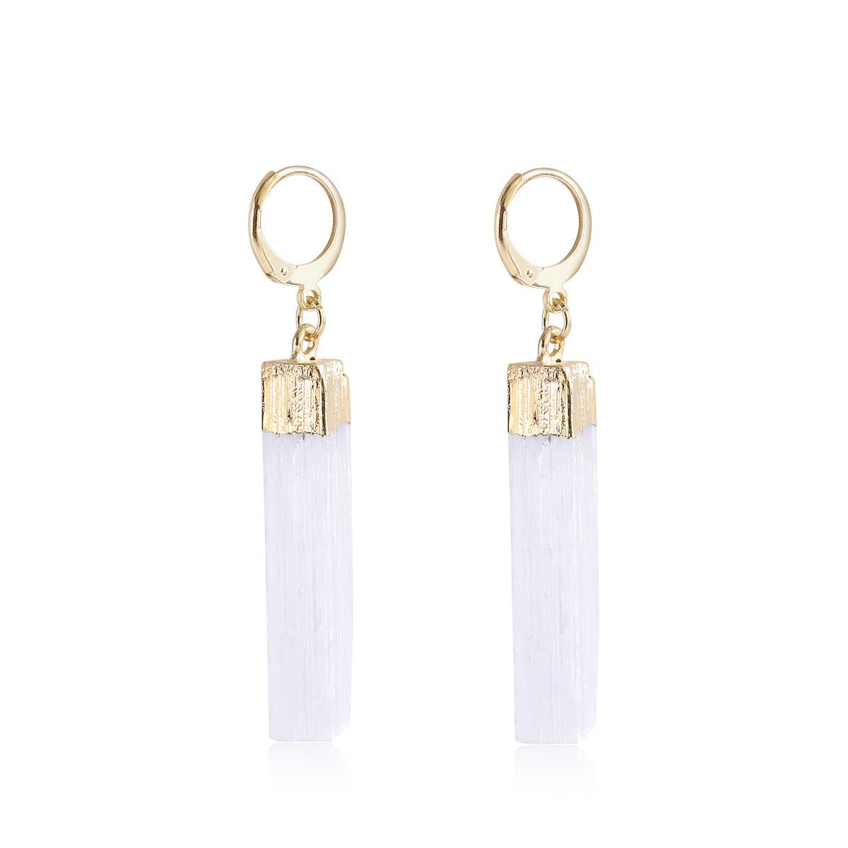 Selenite Wand Pendulum Pendants