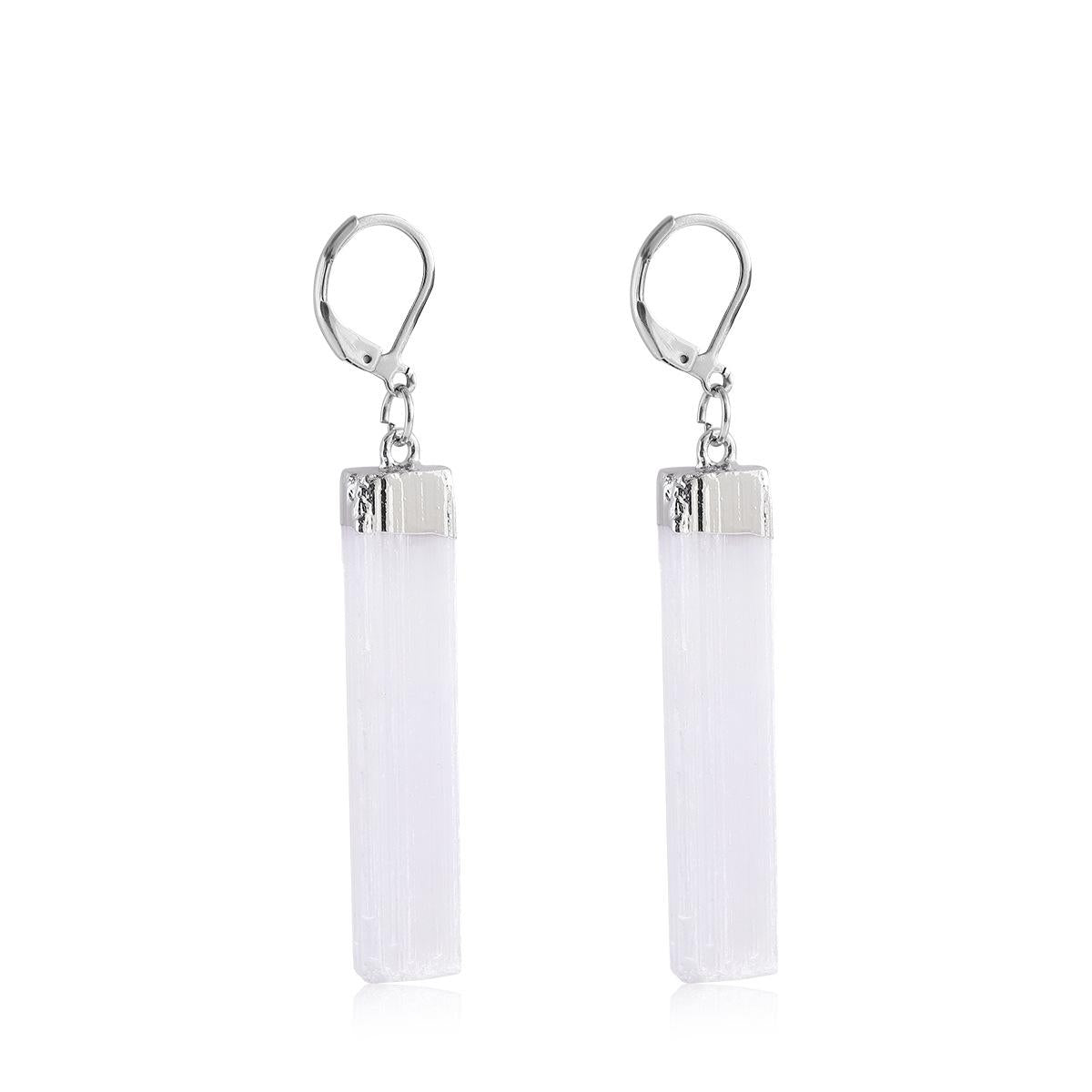 Selenite Wand Pendulum Pendants