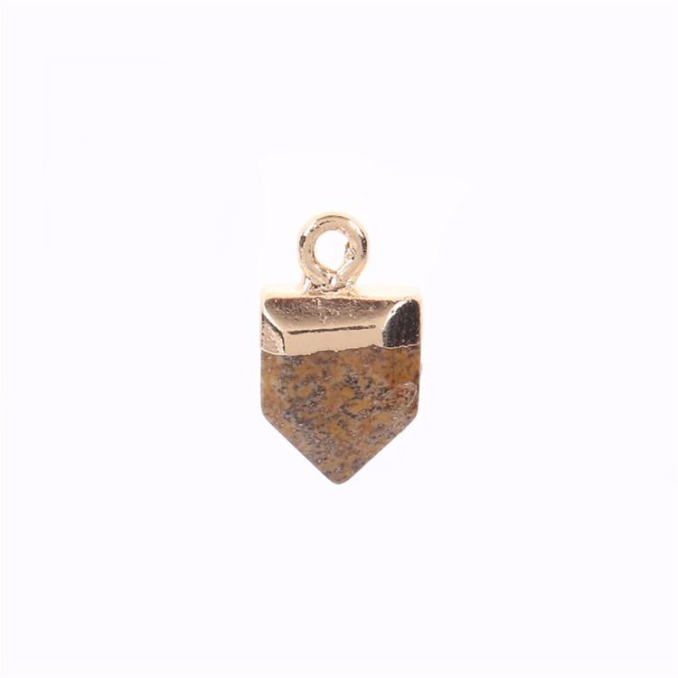 Crystal Triangle Arrow Pendants for Necklace