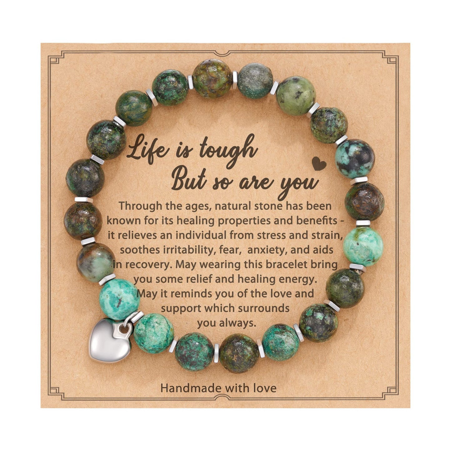 Crystal Bead Compass/Heart/Elephant/Life Tree Bracelets