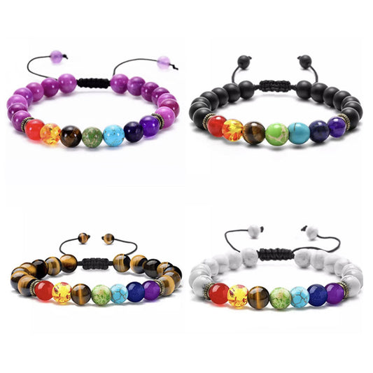 7 Chakra Bead Bracelets