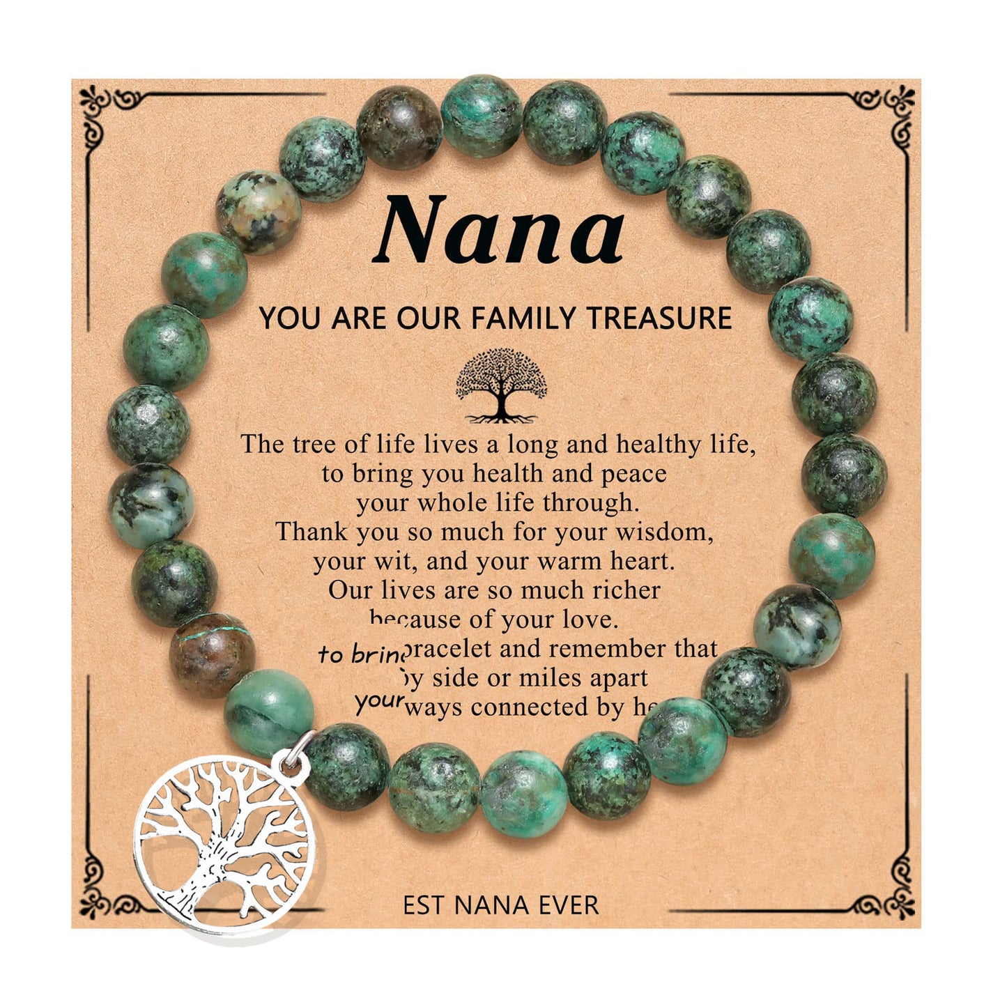Crystal Bead Compass/Heart/Elephant/Life Tree Bracelets