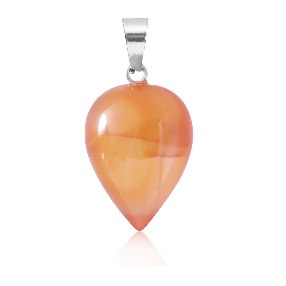Waterdrop Semi-Precious Pendants for Necklace