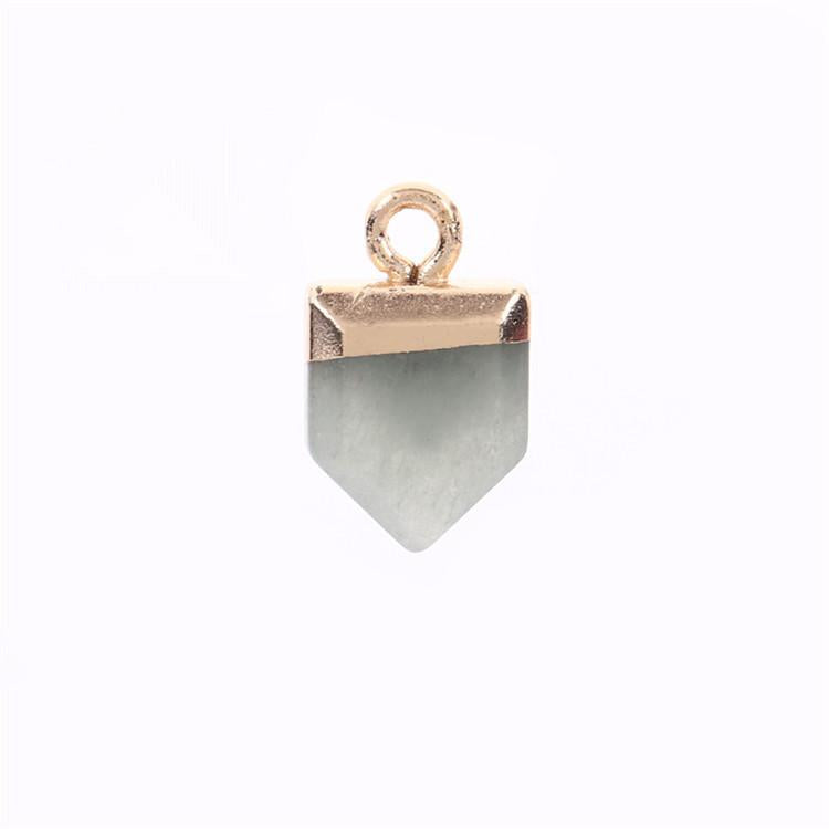 Crystal Triangle Arrow Pendants for Necklace