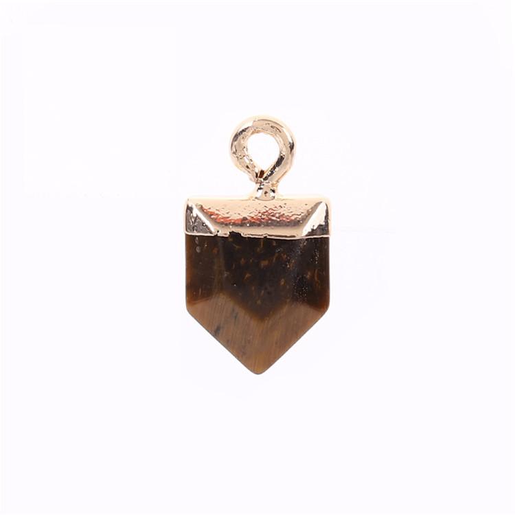 Crystal Triangle Arrow Pendants for Necklace