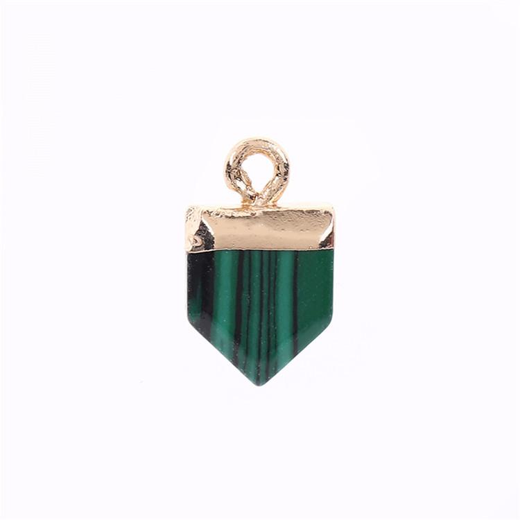 Crystal Triangle Arrow Pendants for Necklace