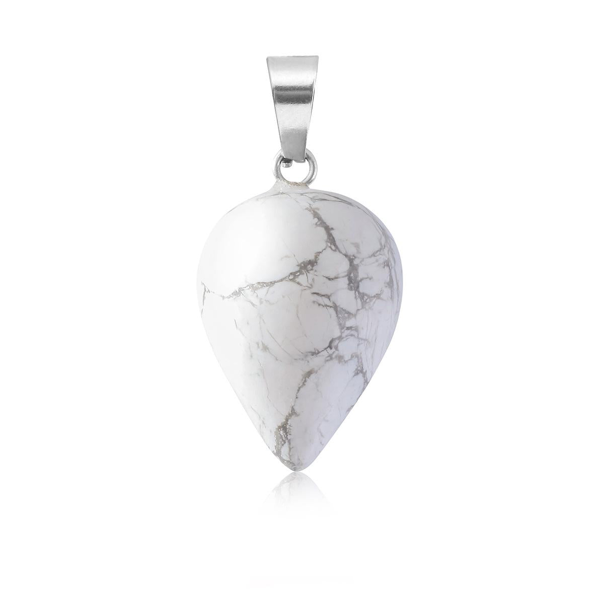 Waterdrop Semi-Precious Pendants for Necklace