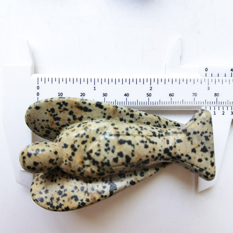 Dalmation Jasper Angel 3 Inch