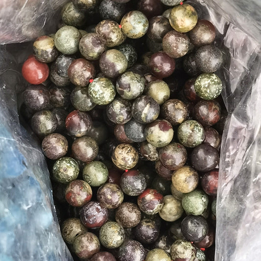 Dragon Blood Stone Bead Bracelets
