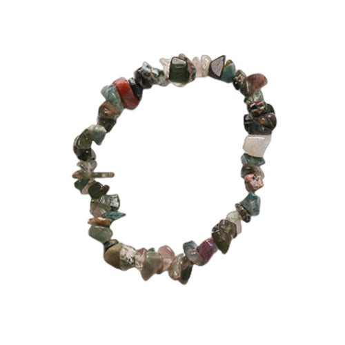 Indian Agate Chip Bracelets
